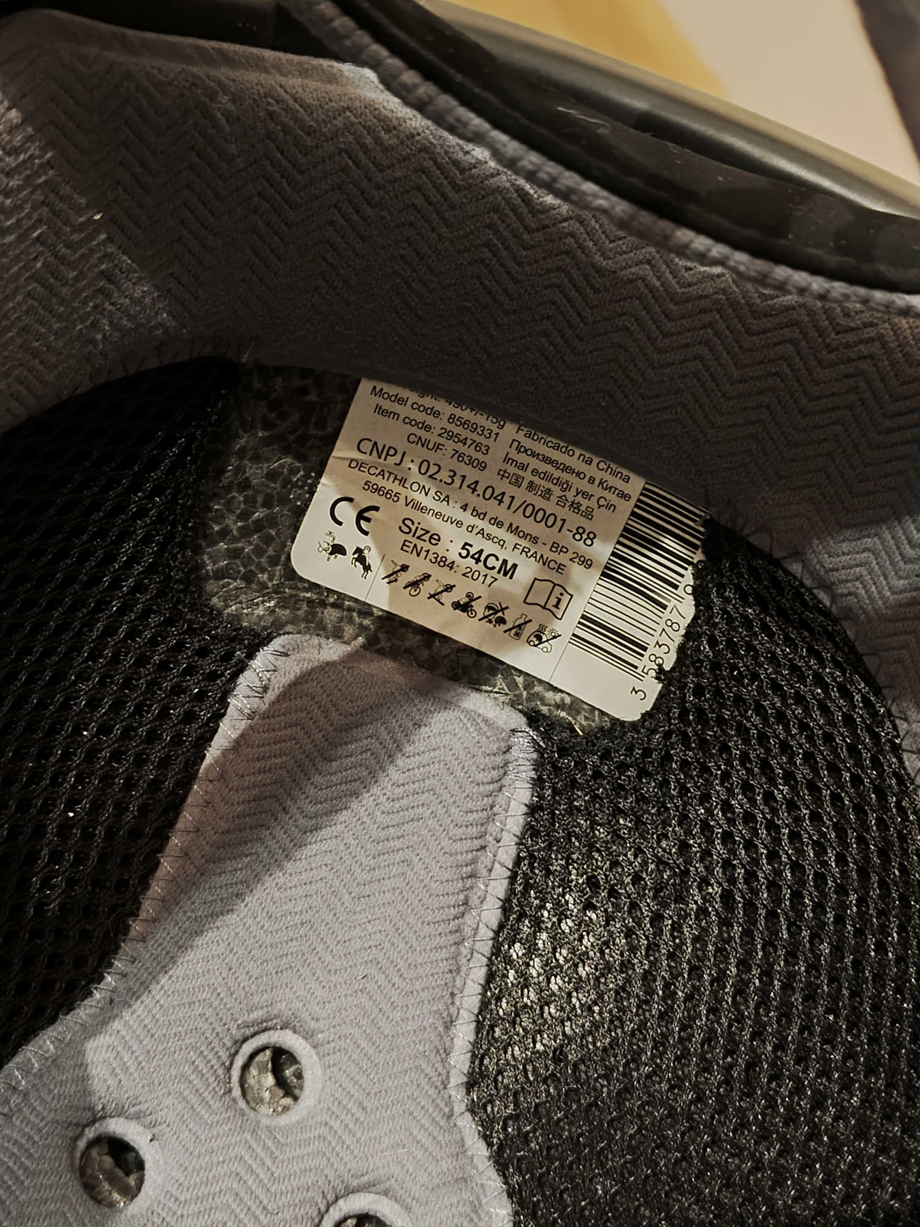 Kask jeździecki Fouganza rozm 54