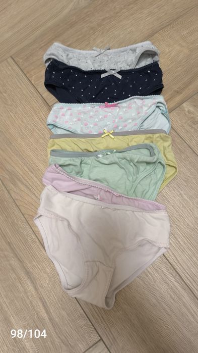 7 par majteczek r.98/104