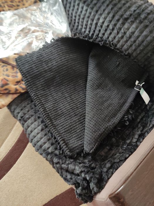 Килимок килим коврик чорний 60х90 см