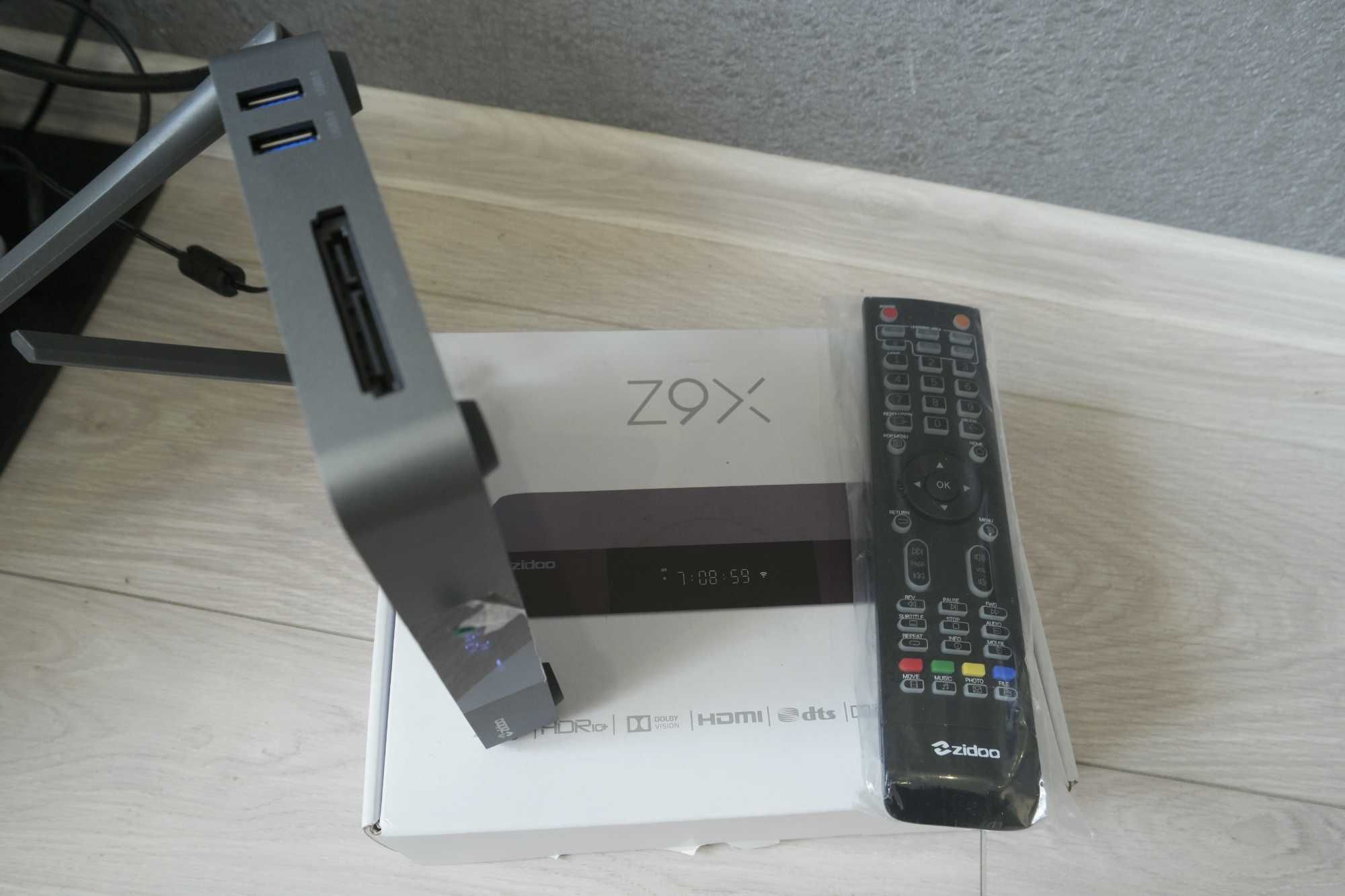 Тв приставка Медіаплеєр video box бокс Zidoo z9x Android 4K HDR DV