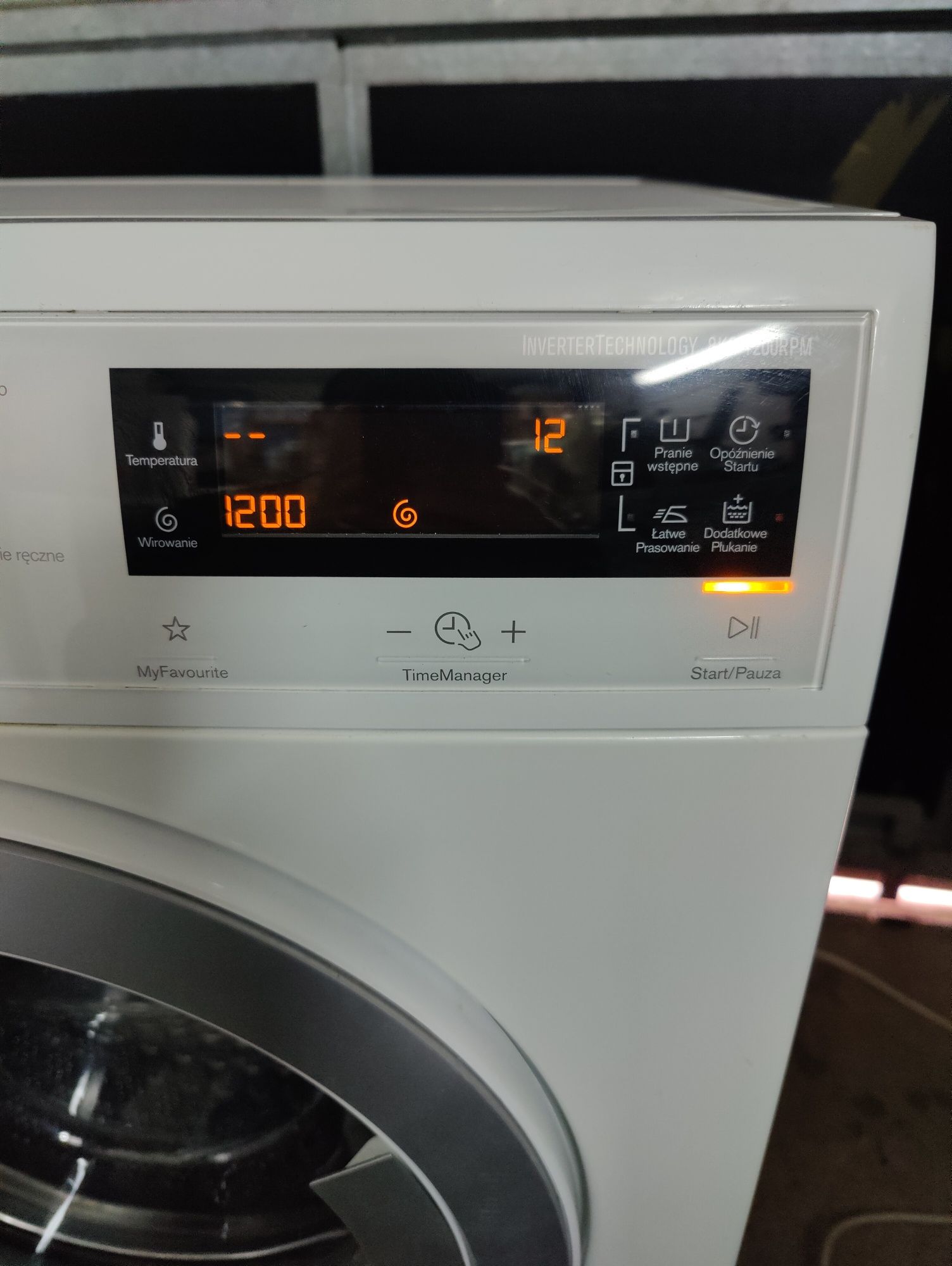 Pralka Electrolux 8kg XXL silnik indukcyjny cicha  TimeManager