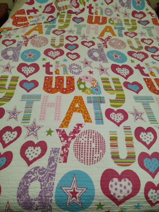 coberta de cama solteiro