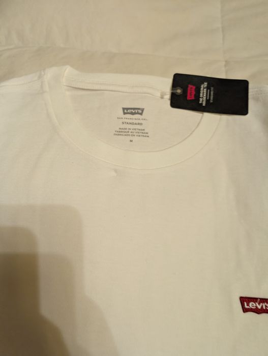 T-shirt Levis TAM M Branco