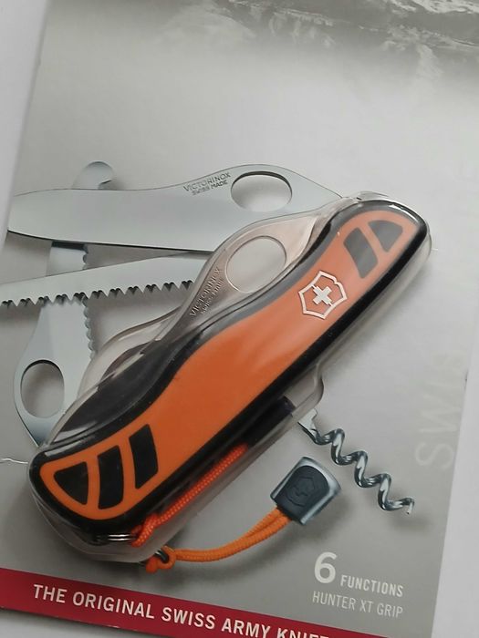 Scyzoryk Victorinox Hunter XT Grip - Orange/Black*nowy*oryginal