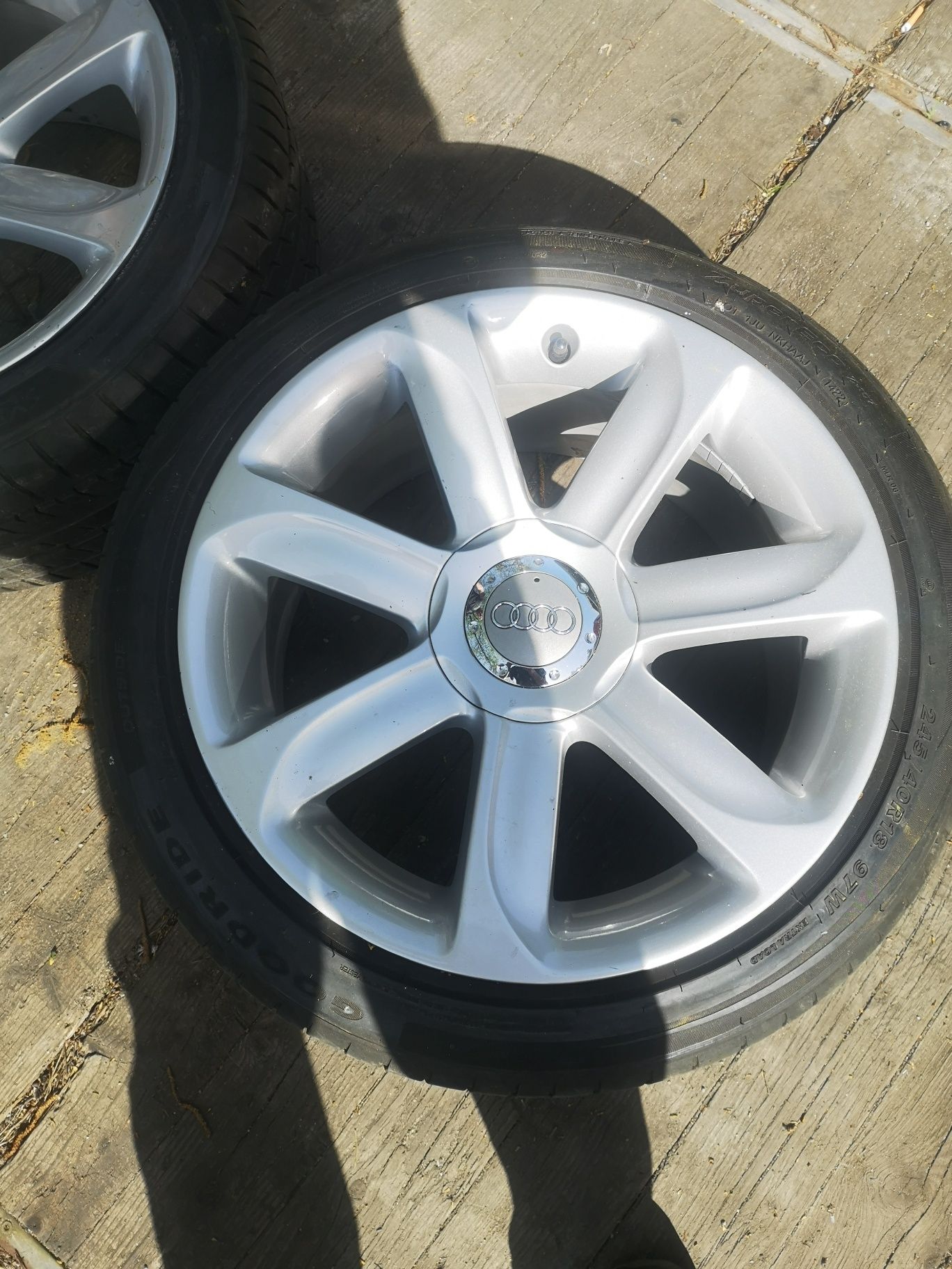 Felgi 18 5x112  audi jak nowe