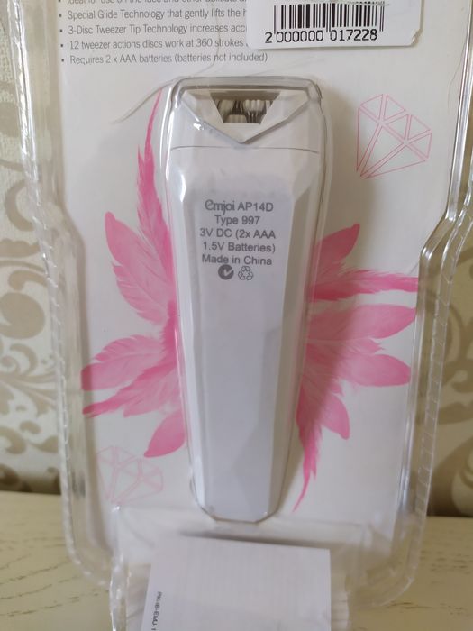 Жіночий епілятор Emjoi Diva, Женский эпилятор для тела