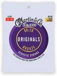 Martin Orginals M140, 12-54, Bronze 80/20 Struny do gitary akustycznej