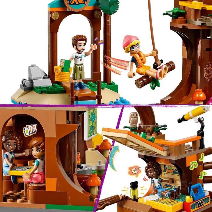 Klocki Lego Friends 42631 Domek na drzewie na obozie kempingowym