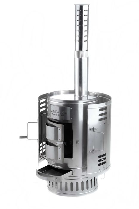 Мобильная походная баня Cube Panorama