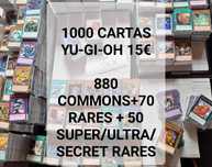 1000 Cartas Yu-Gi-Oh Sortidas *ORIGINAIS*