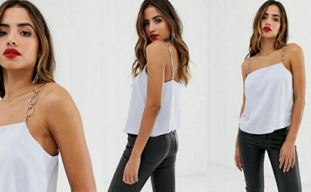 Satynowy top Asos