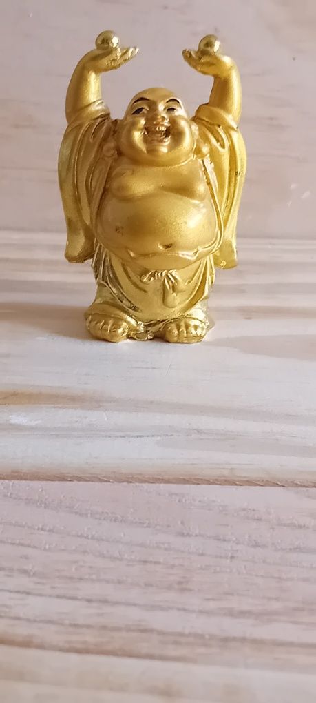 Estatueta buda dourado