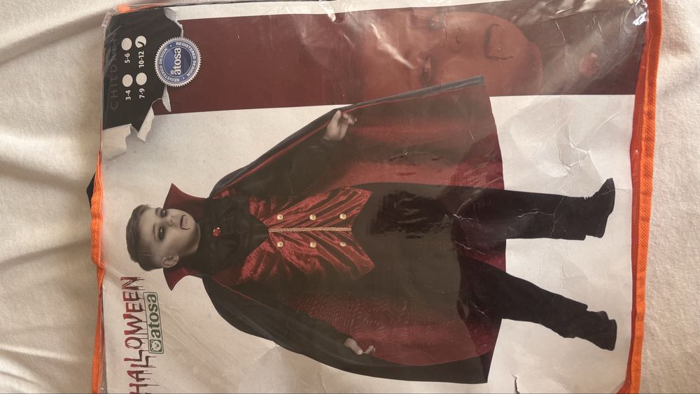 Fantasias Hallowen como nova 10/12 anos