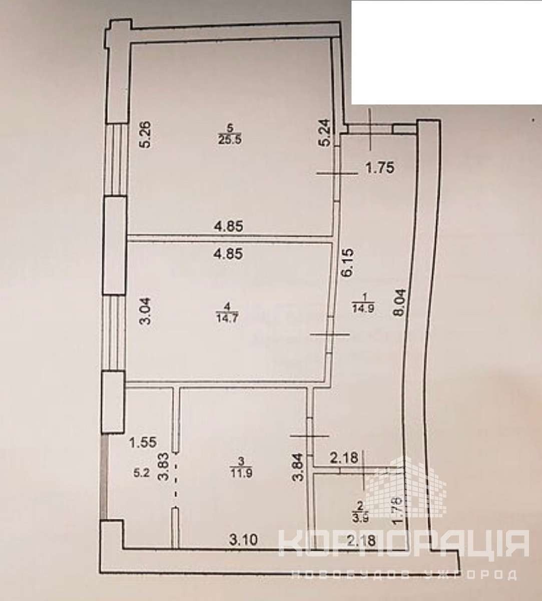 Продаж 2-км квартири у ЖК"Європейський", центр, є додаткова мансарда