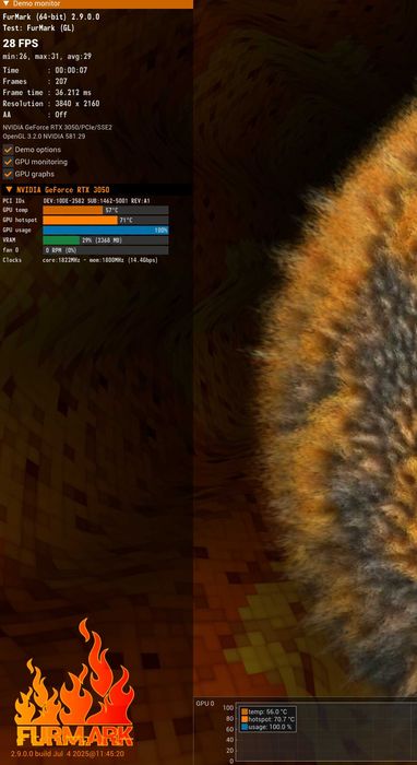 ПК RYZEN 5 3600/RTX 3050/32 GB ОЗУ/1 TB SSD