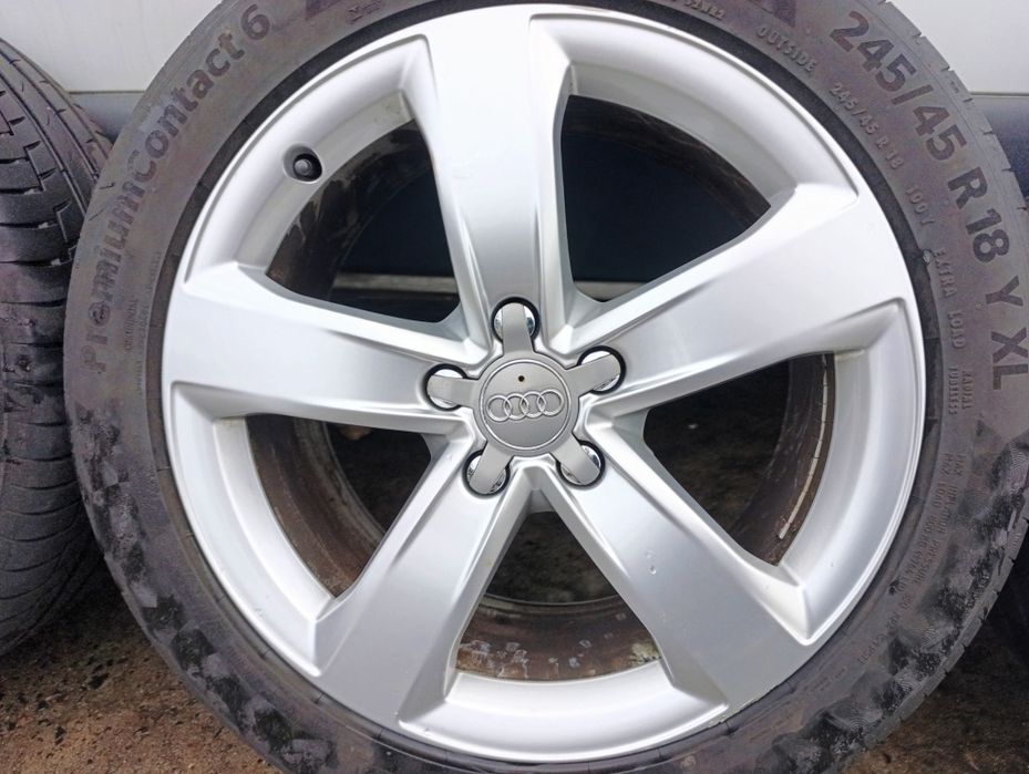 Audi A6 C8 Q5 A4 felgi alu 18 cali ładny stan z Niemiec oryginalne oe
