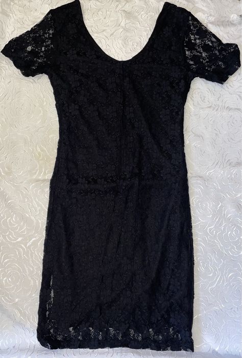 Плаття чорне гіпюр мереживне на підкладці