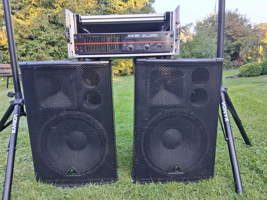 Zestaw nagłośnieniowy dla zespołu lub DJ