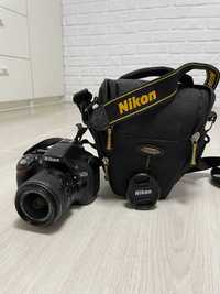Фотоапарат Nikon d5200 + (18-55mm II Black Kit) ідеальний стан
