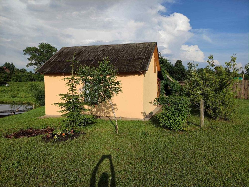Domek letniskowy nad stawem