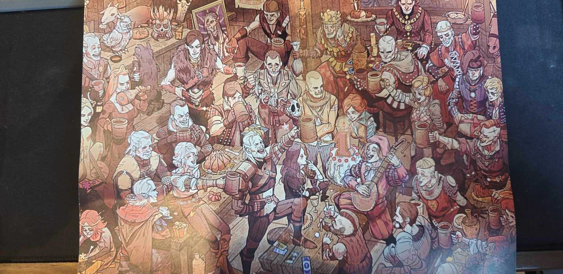 Good Loot Premium Puzzle The Witcher (Wiedźmin): Birthday
