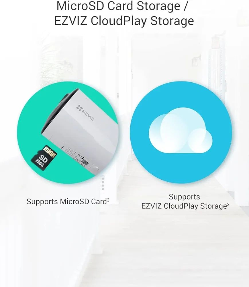 EZVIZ CB3 kamera WiFi 1080p bateria PIR kolor noc IP65 SD H.265 audio