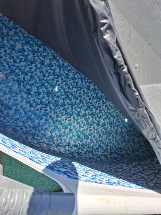 Mega zestaw basen + pompa  + akcesoria + chemia