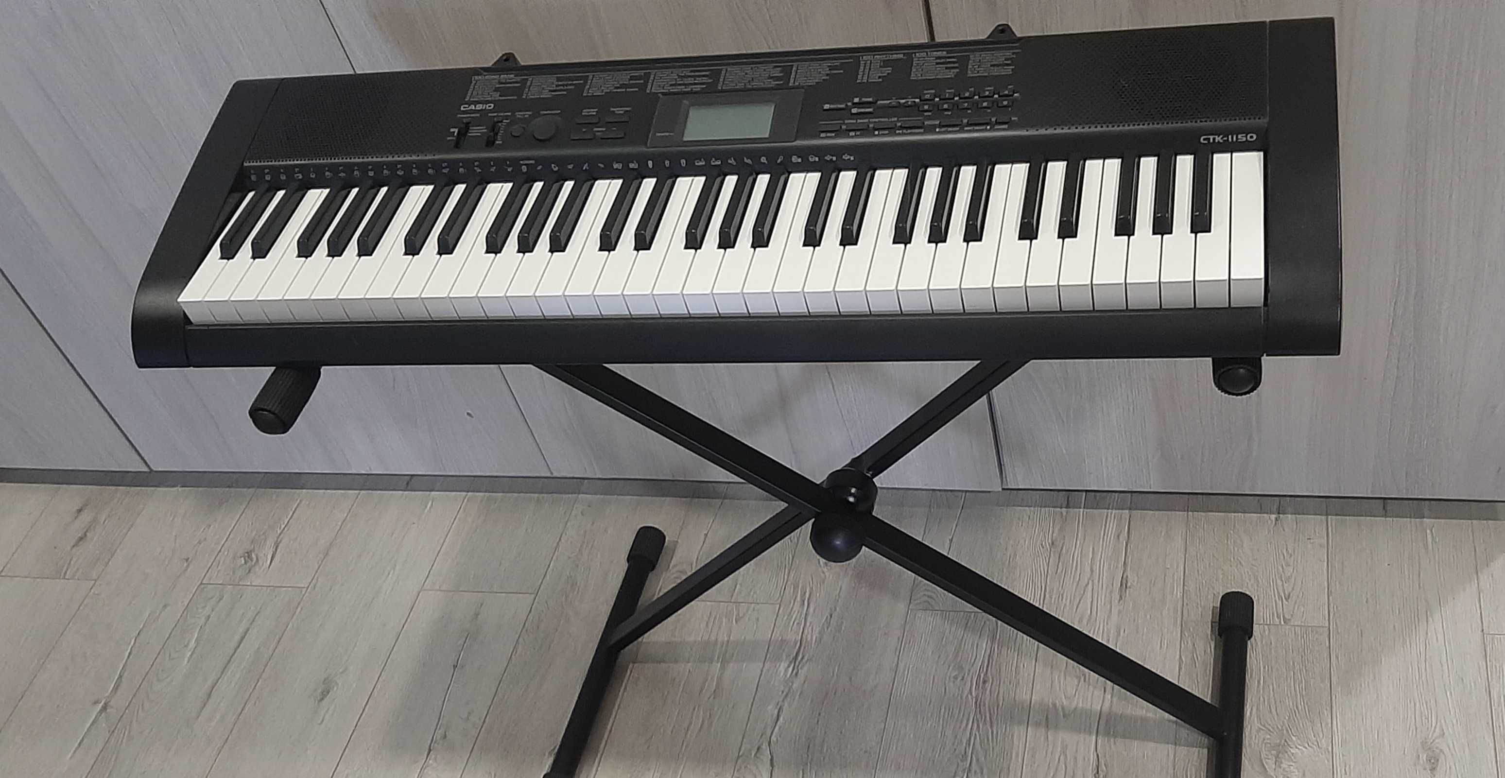 Синтезатор CASIO CTK - 1150. Цифрове піаніно, клавіши