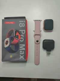 Nowy pastelowy róż Smart Watch i8 Pro Max