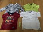 F&F, H&M, Disney Auta Cars zestaw 4 bluzek, rozm. 74-80. Polecam!