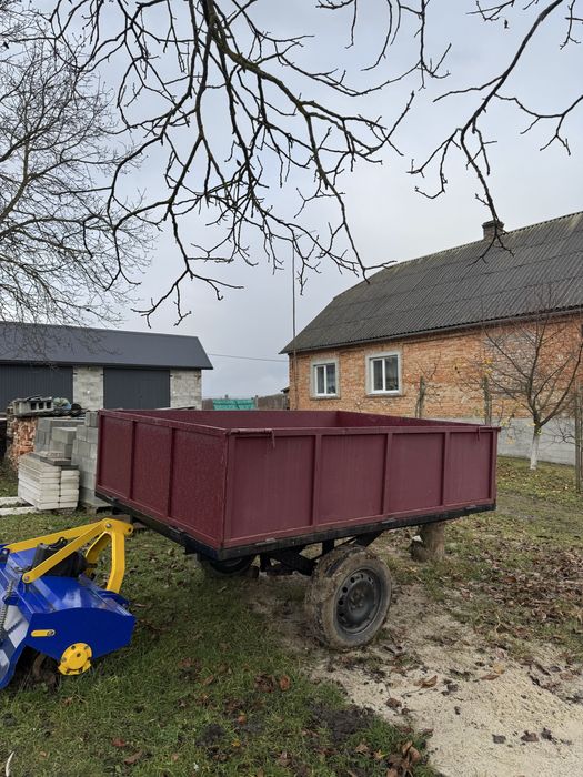 Продається прицеп для трактора, майже не був в використанні