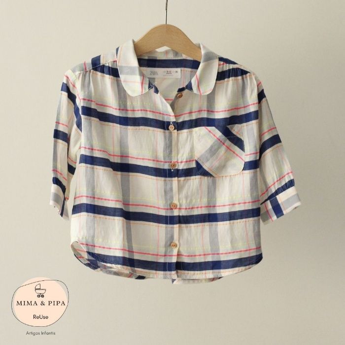 Camisa Zara 9/12 meses