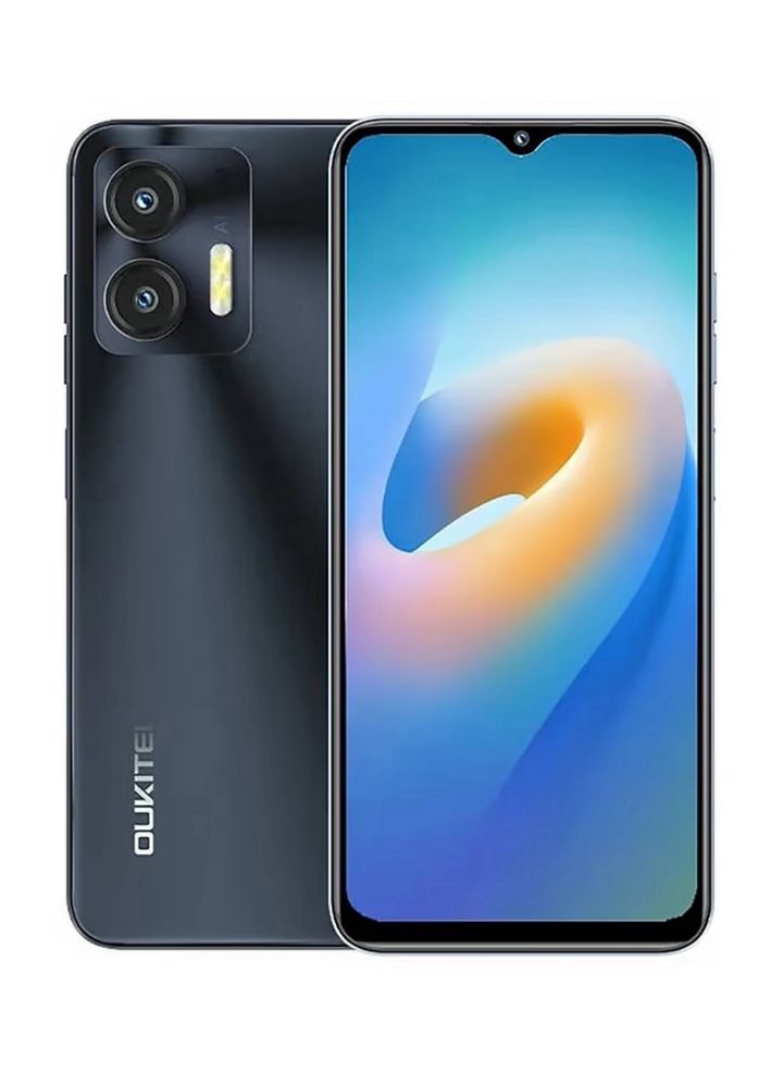 Смартфон Oukitel C35  12\256gb Black + чохол