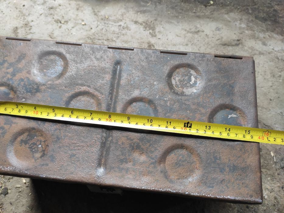 Skrzynia metalowa