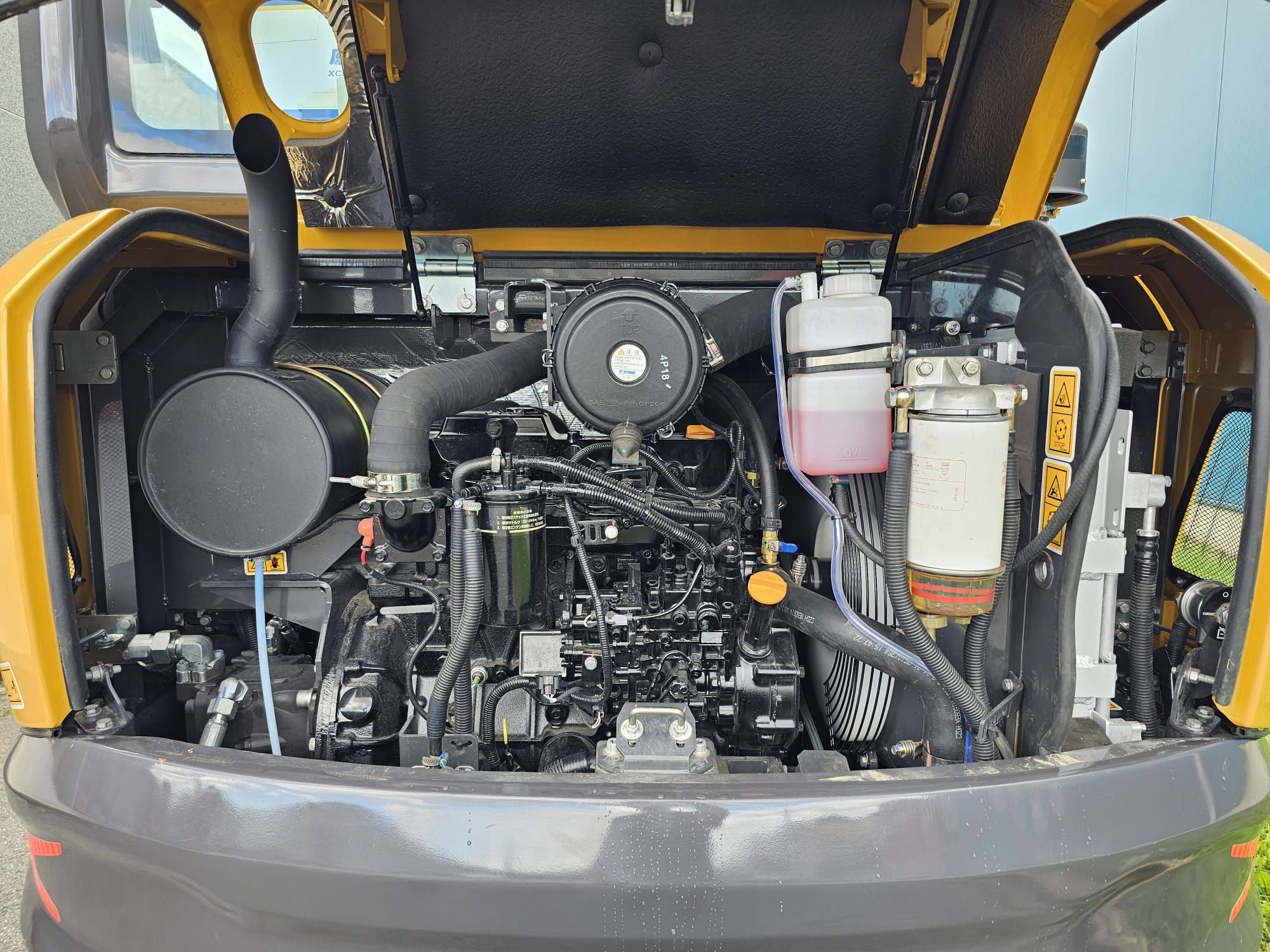 Mini escavadora giratória de 2025 com 6050 kg