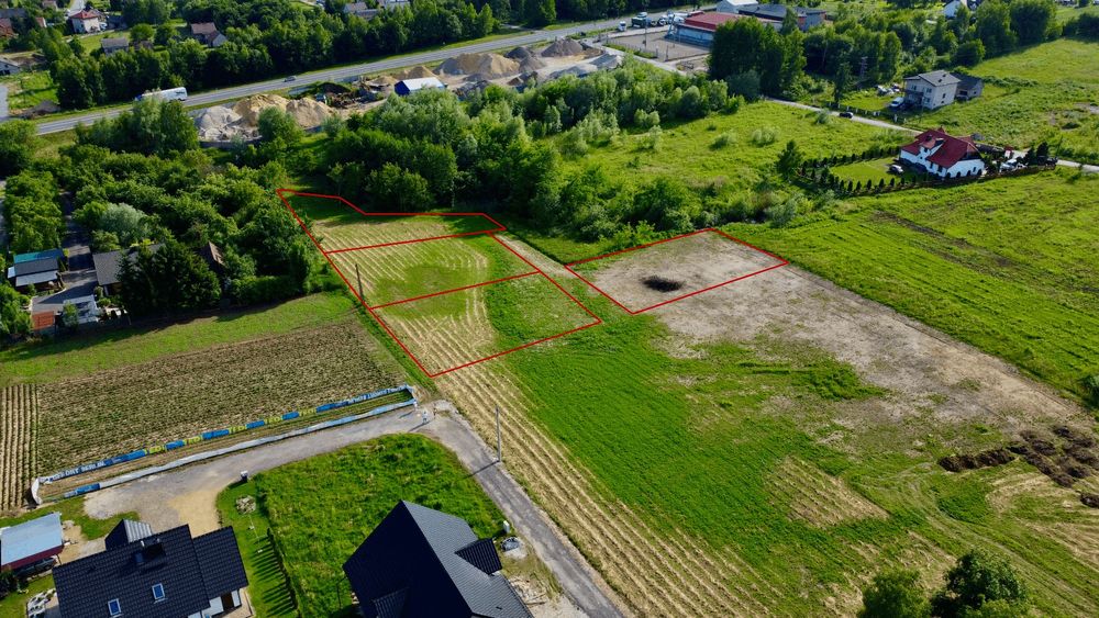 Działki budowlane Przebieczany małopolska