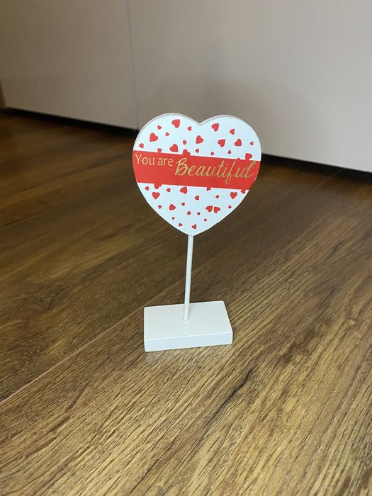 Stojak ramka na zdjęcie na zdjęcia serduszko stojące