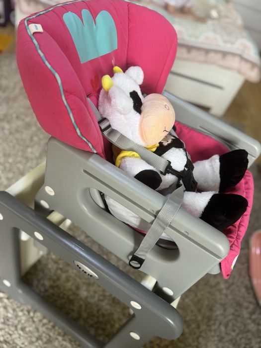 Столик, стільчик для годування-трансформер