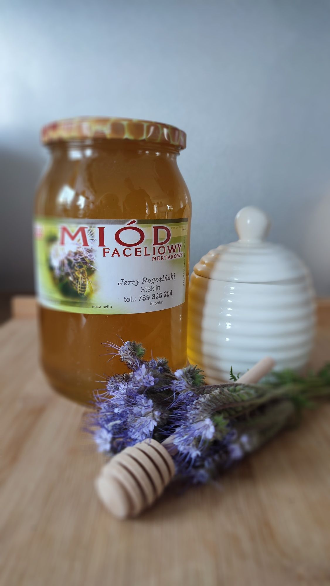 Miód faceliowy 0.9