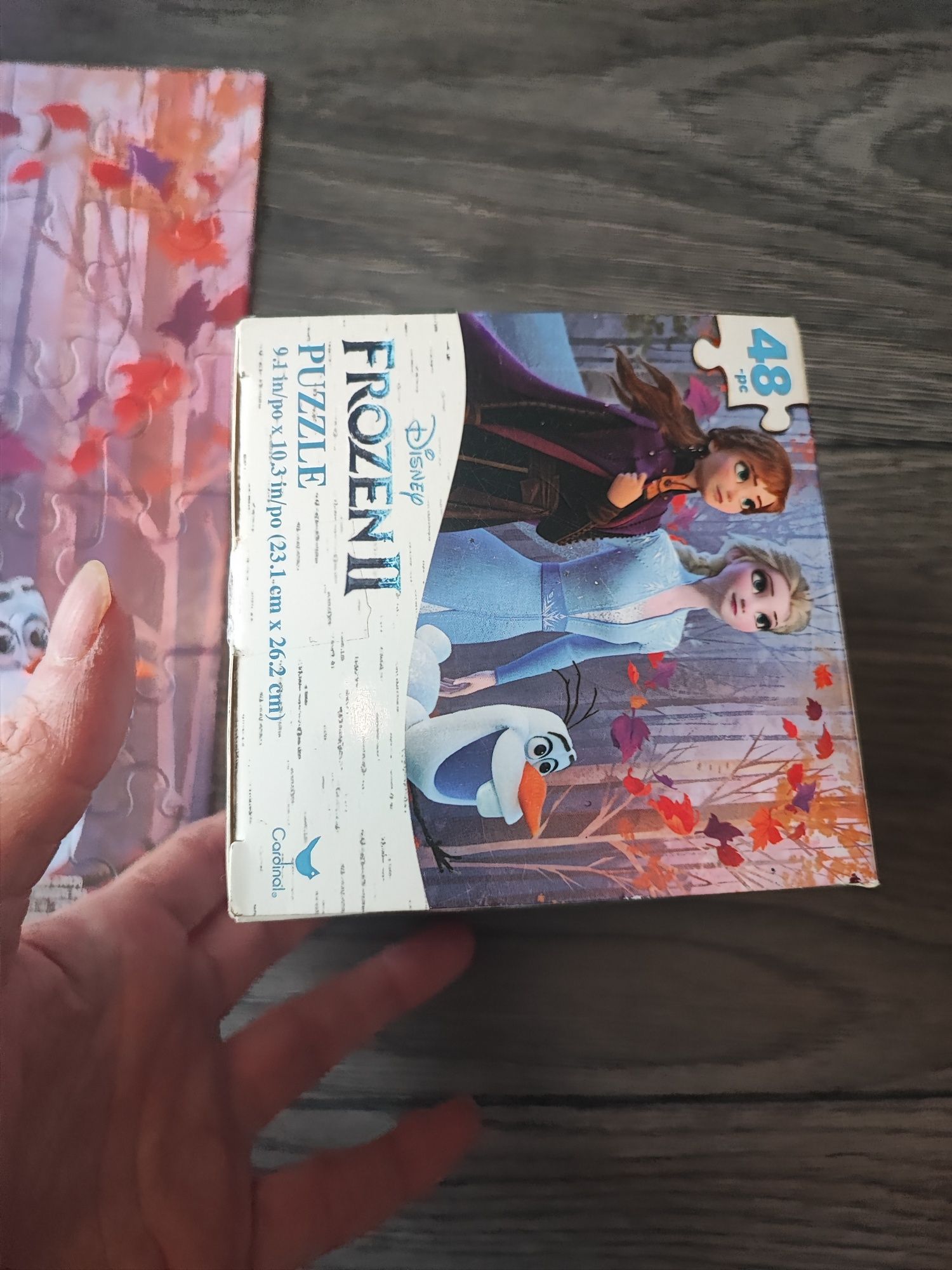 Puzzle Frozen 2, Disney, Kraina Lodu, 48 elementów , tanio 5 zł