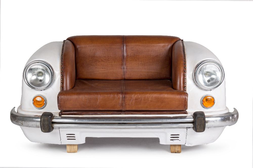 NOVO-Carro Sofá Sofa Car cor Branco - OVO Home Design