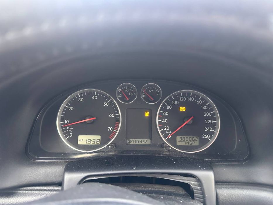 Авто в нормальном состоянии