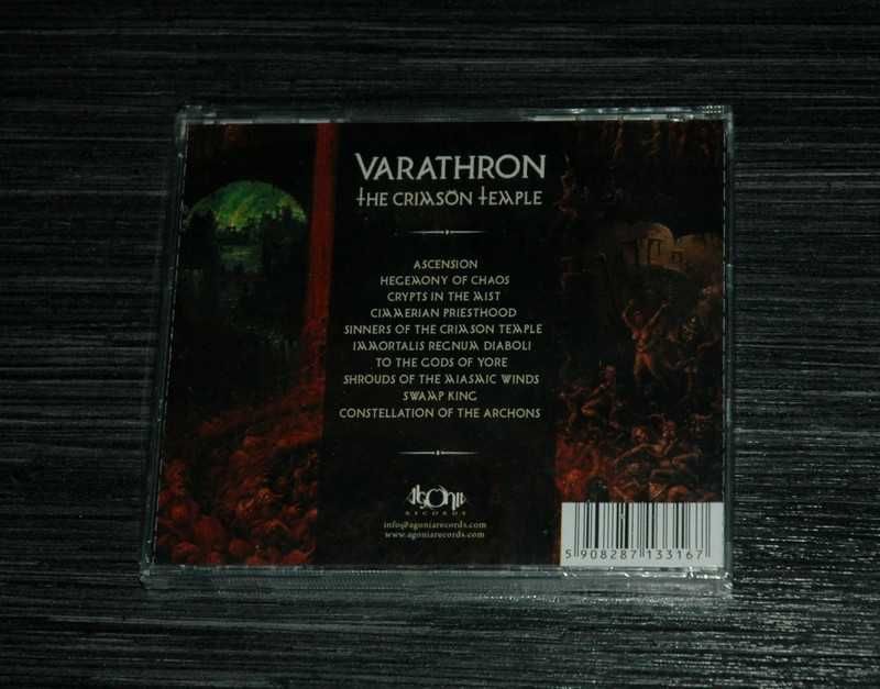 VARATHRON - The Crimson Temple. 2023. Rotting Christ.