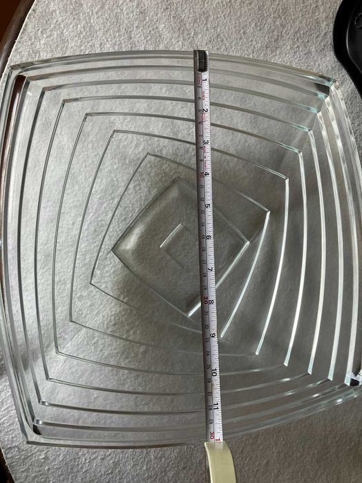 Pratos de vidro para bolo