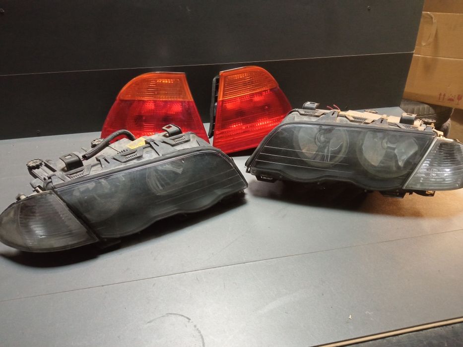 BMW E46 318 alternator rozrusznik cewka pompka lusterka filtry