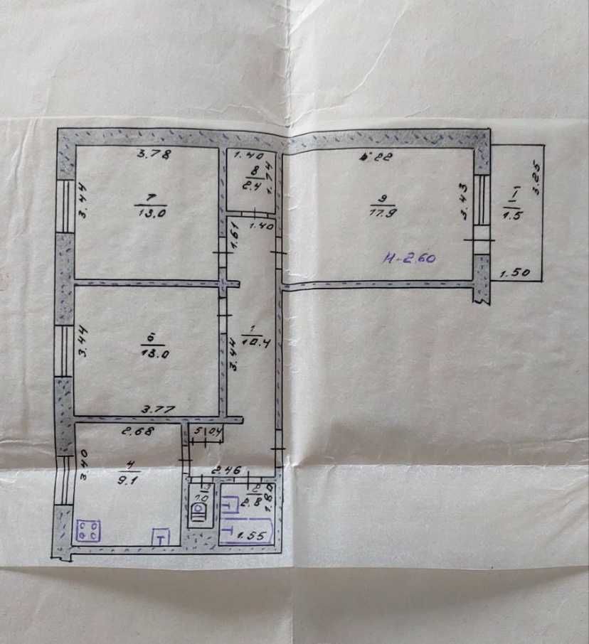 Продам квартиру 73 м.кв  Пономарева 18! Академгородок Лавина. РЕМОНТ