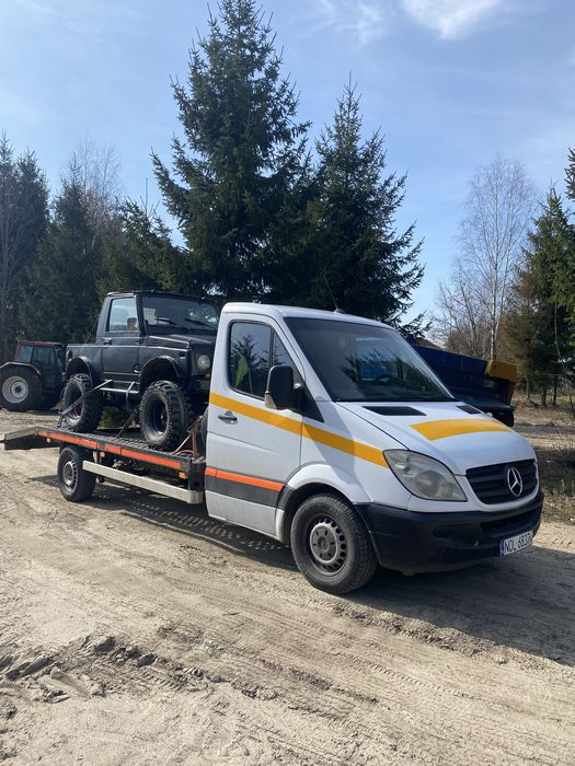 Autolawewa, skrzynia. Mercedes sprinter wciągarka, pneumatyka