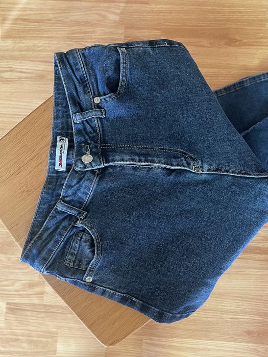 Джинси XRay сині плотні палаццо 30р/джинсы клеш,Турция,прямые