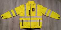 Kurtka softshell robocza zółta HIAB