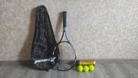 Тенісна ракетка Babolat Eagle + 3 м'ячики + чохол (для дорослого)